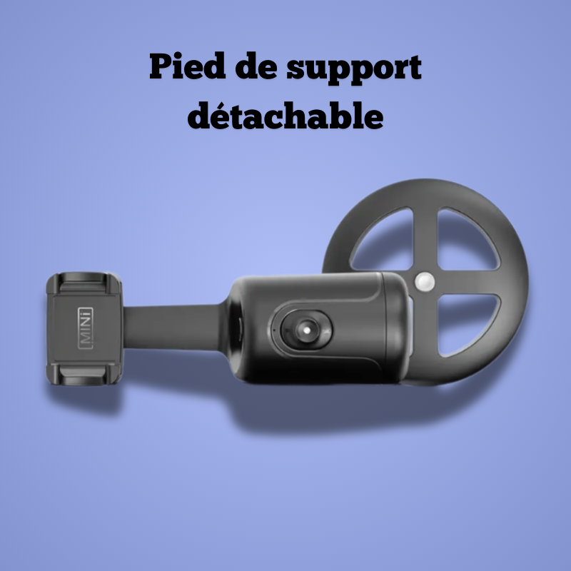 Kapturix Pro – Trépied Intelligent à Suivi Automatique | Rotation 360°, Détection Faciale & Stabilisation Vidéo pour Smartphone